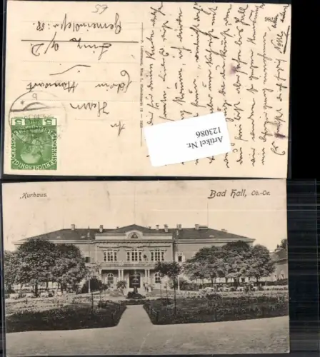 123086,Bad Hall bei Steyr Kurhaus 1913