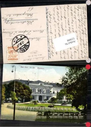 123098,Bad Hall bei Steyr Kurhaus Partie pub Brandt 1436