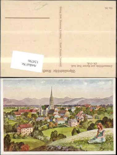 124796,Bad Hall KünstlerAk