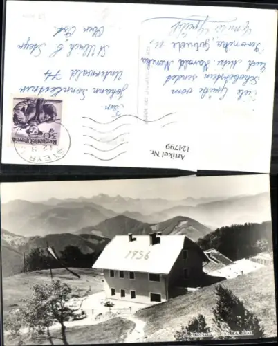 124799,Schobersteinhütte Trattenbach Steyr