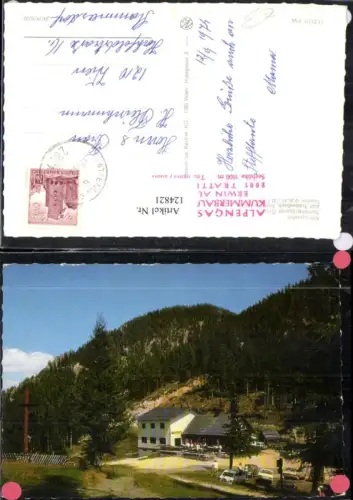 124821,Trattenbach Alpengasthof Kummerbauer Stadl Bes. Erwin Alfons 1974