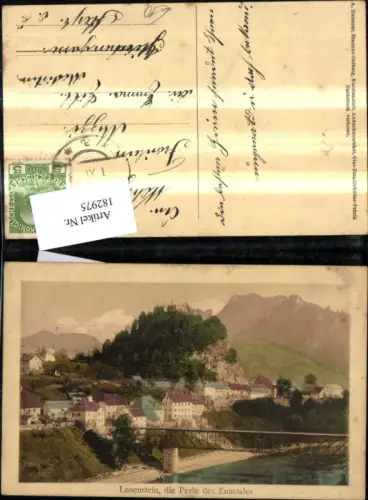 182975,Losenstein die Perle d. Ennstales Brücke