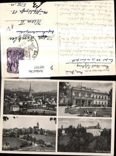185757,Bad Hall Mehrbild Ak Schloß Feyregg Kurhaus