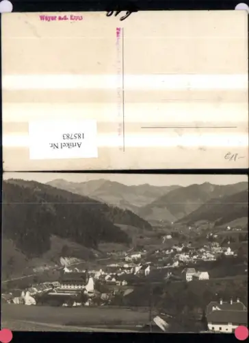 185783,Weyer a. d. Enns Totale Foto Ak