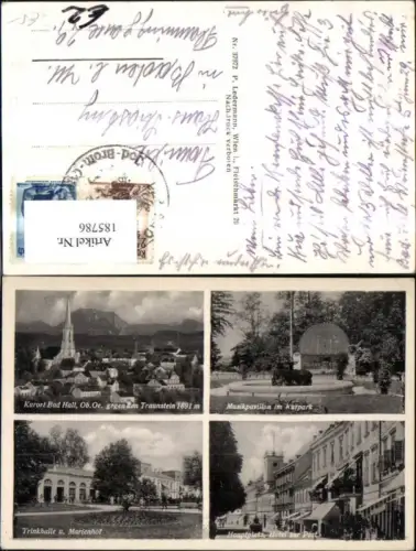 185786,Bad Hall Mehrbild Ak