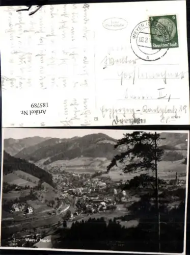 185789,Weyer Markt Foto Ak