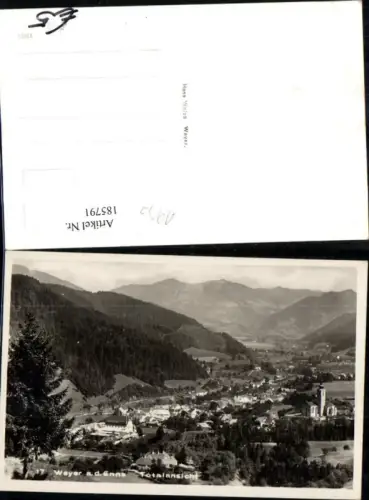 185791,Weyer a. d. Enns Totalansicht Foto Ak
