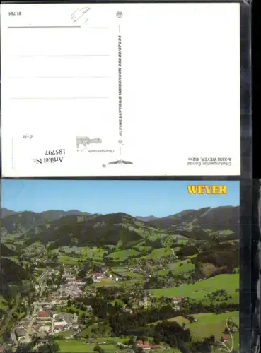 185797,Weyer a. d. Enns Luftbild pub Alpina Druck