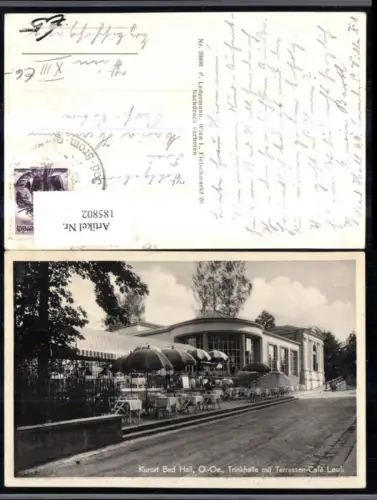 185802,Bad Hall Tinkhalle m. Terrassen Cafe Lauf