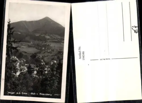194546,Weyer a. d. Enns Teilansicht Blick v. Kreuzberg