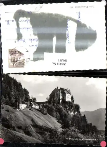 194551,Alt Pernstein im Kremstale Burg Schloss