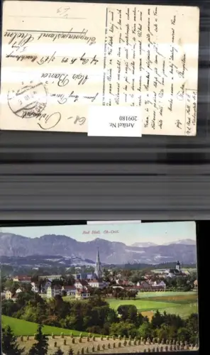 209180,Bad Hall Totale Feld Ernte Heuhaufen pub Brandt 1389