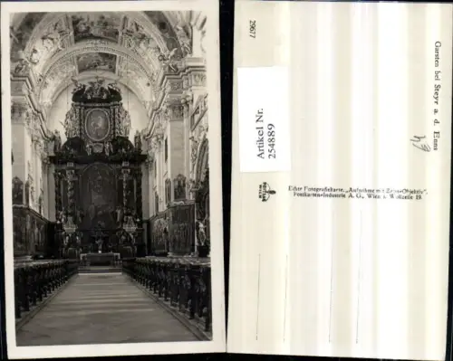 254889,Garsten b. Steyr an d. Enns Kirche Innenansicht