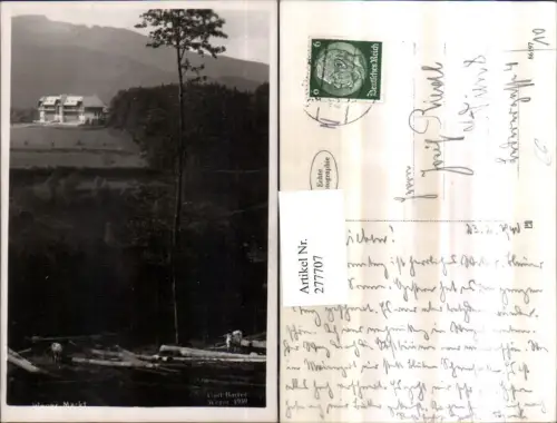 277707,Weyer Markt Kurhaus Genesungsheim pub Carl Harrer