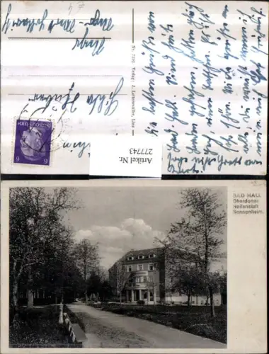 277743,Bad Hall Heilanstalt Sonnenheim