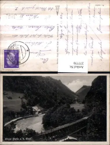 277770,Weyer Partie an d. Enns Brücke