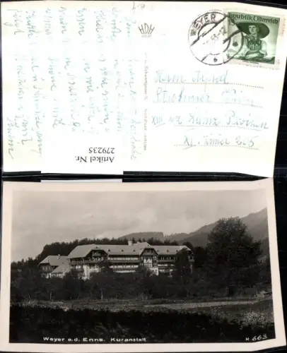 279235,Weyer an d. Enns Kuranstalt pub Foto Hubmann 663