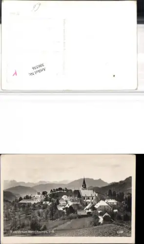 306556,Maria Neustift Totale Kirche Bergkulisse
