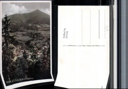 327158,Weyer an d. Enns Totale vom Kreuzberg