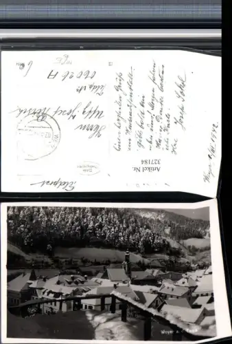 327184,Weyer an d. Enns Teilansicht Winterbild Feldpost Nr. 06026A