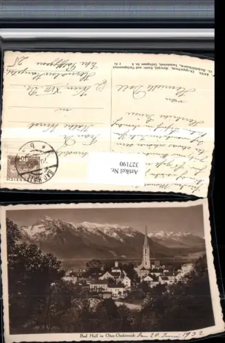 327190,Bad Hall Totale Bergkulisse