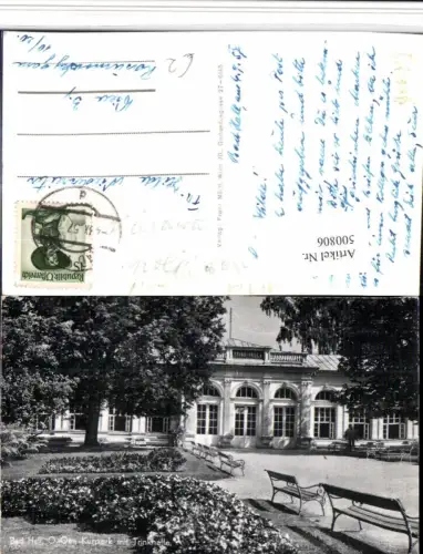 500806,Bad Hall Kurpark m. Trinkhalle