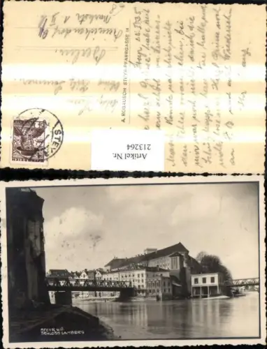 213264,Steyr Schloss Lamberg Brücke