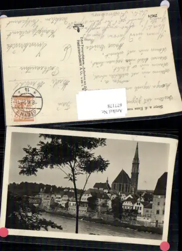 677178,Steyr an der Enns Kirche 1929