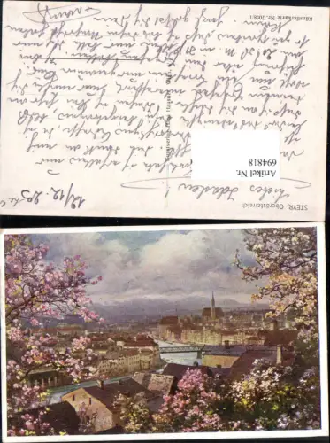 694818 Künstler AK Steyr pub Hans Hausner 7008euro1