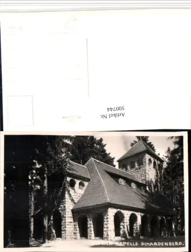 500744,Schardenberg Fatima Kapelle Kirche