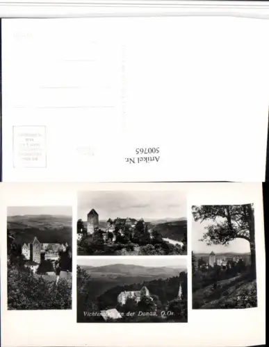500765,Vichtenstein an d. Donau Burg Mehrbildkarte