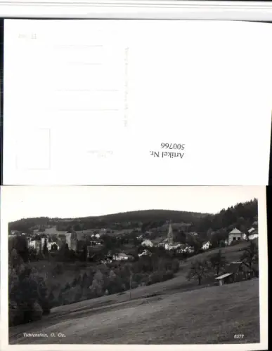 500766,Vichtenstein an d. Donau Totale m. Burg