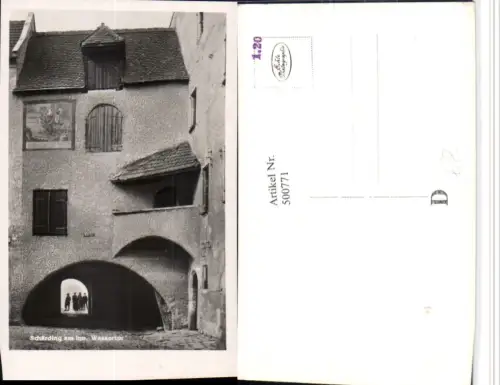 500771,Schärding am Inn Wassertor Tor