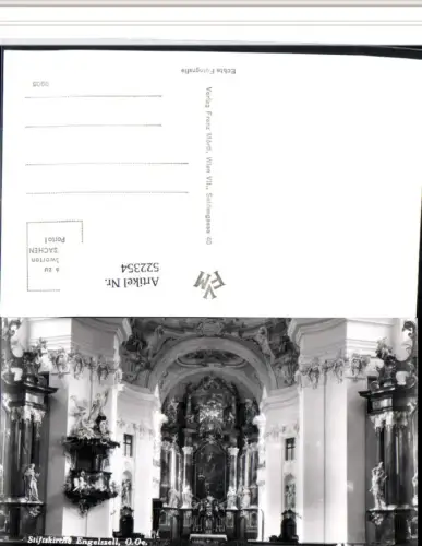 522354,Stiftskirche Engelszell b. Engelhartszell Innenansicht