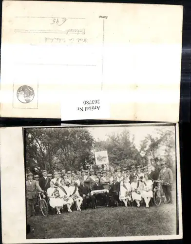 263780,Foto Ak Radfahrverein Vorwärts Weil im Schönbuch Fahrrad Gruppenbild