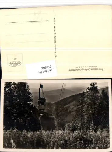 515604,Schwebebahn Seilbahn Freiburg – Schauinsland