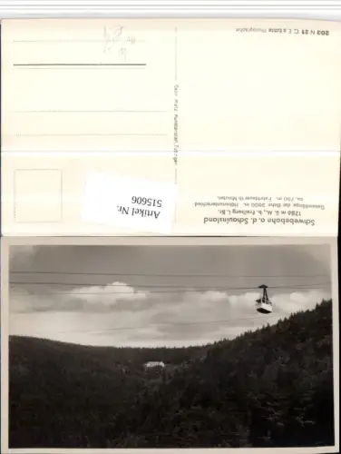 515606,Schwebebahn Seilbahn auf d. Schauinsland b. Freiburg im Breisgau