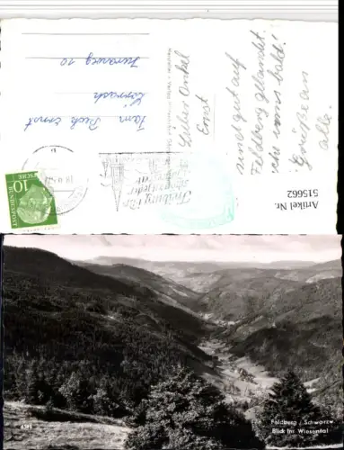 515662,Feldberg im Schwarzwald Blick ins Wiesental