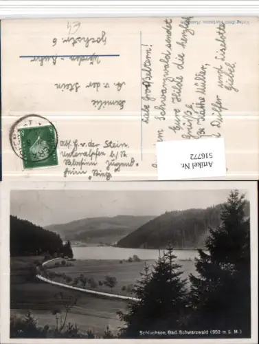 516772,Schluchsee im Schwarzwald See