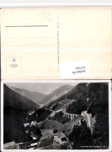 517162,Höllental b. Freiburg im Breisgau Viadukt Brücke