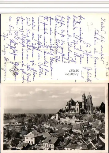 517537,Breisach am Rhein Teilansicht Kirche