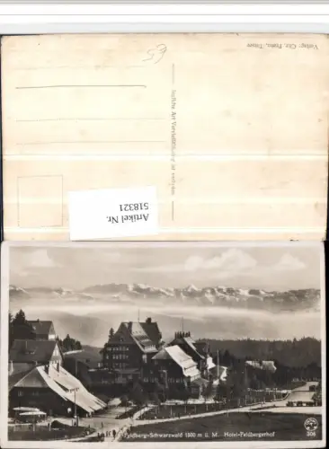 518321,Feldberg im Schwarzwald Hotel Feldbergerhof Bergkulisse