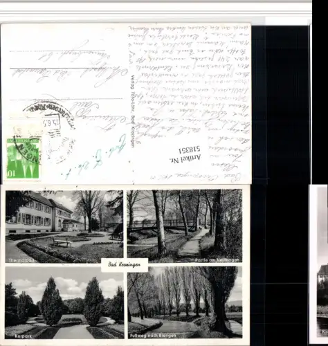 518351,Bad Krozingen Thermalbad Kurpark Mehrbildkarte