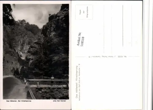 518518,Höllental b. Hinterzarten Hirschsprung