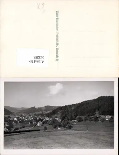 532288,Photograph E. Baumgartner Freiburg im Breisgau Umgebung Foto-AK