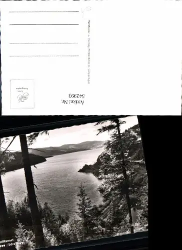 542993,Foto Ak Schluchsee Hochschwarzwald Ansicht See