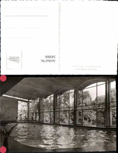 543006,Foto Ak Badenweiler Schwarzwald Hallenbad