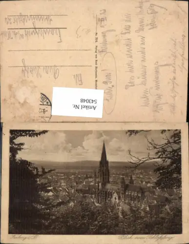 543048,Freiburg i. Breisgau Blick v. Schloßberg