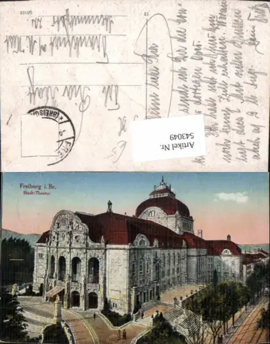 543049,Freiburg i. Breisgau Stadttheater Theater