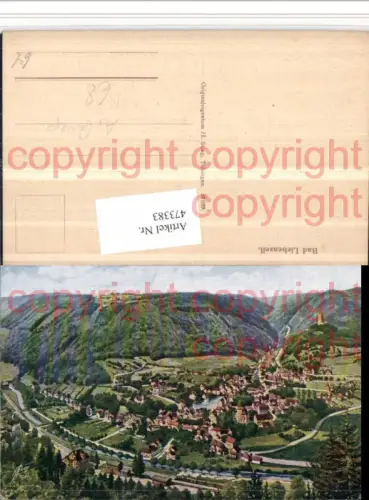 473383,Künstler AK A. Ruep Bad Liebenzell Totale